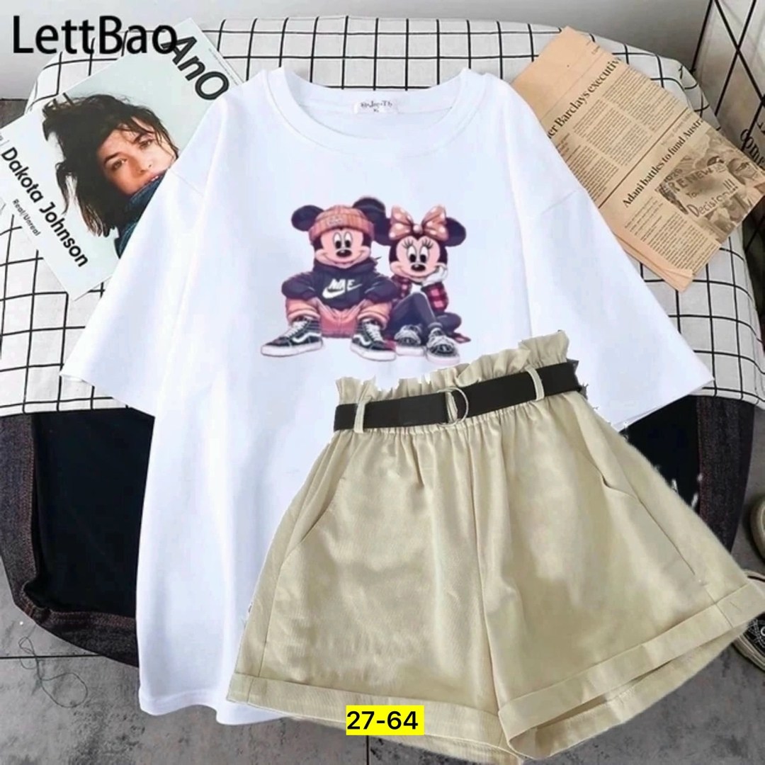 кофта tokyo revengers,шорты с высокой талией,корейская одежда,повседневные шорты