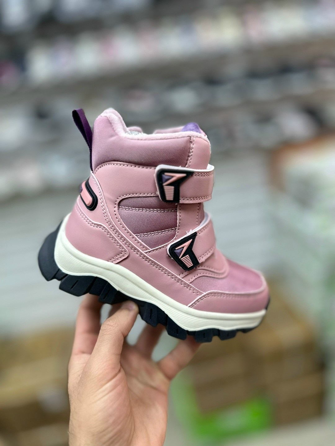 детские ботинки,ботинки зимние детские,,ботинки мембрана,детская зимняя