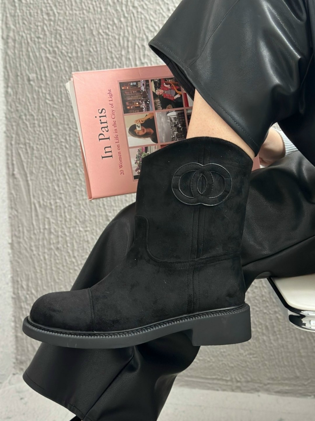 сапоги chanel,ботинки chanel,,женские сапоги,замшевые сапоги