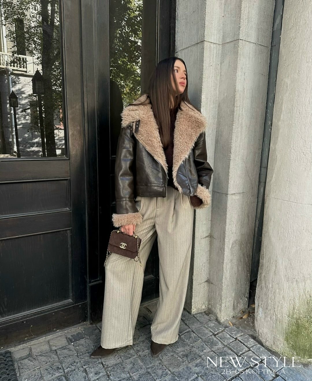 стильная дубленка,укороченная дубленка,дубленка авиатор,зимняя дубленка,женская дубленка