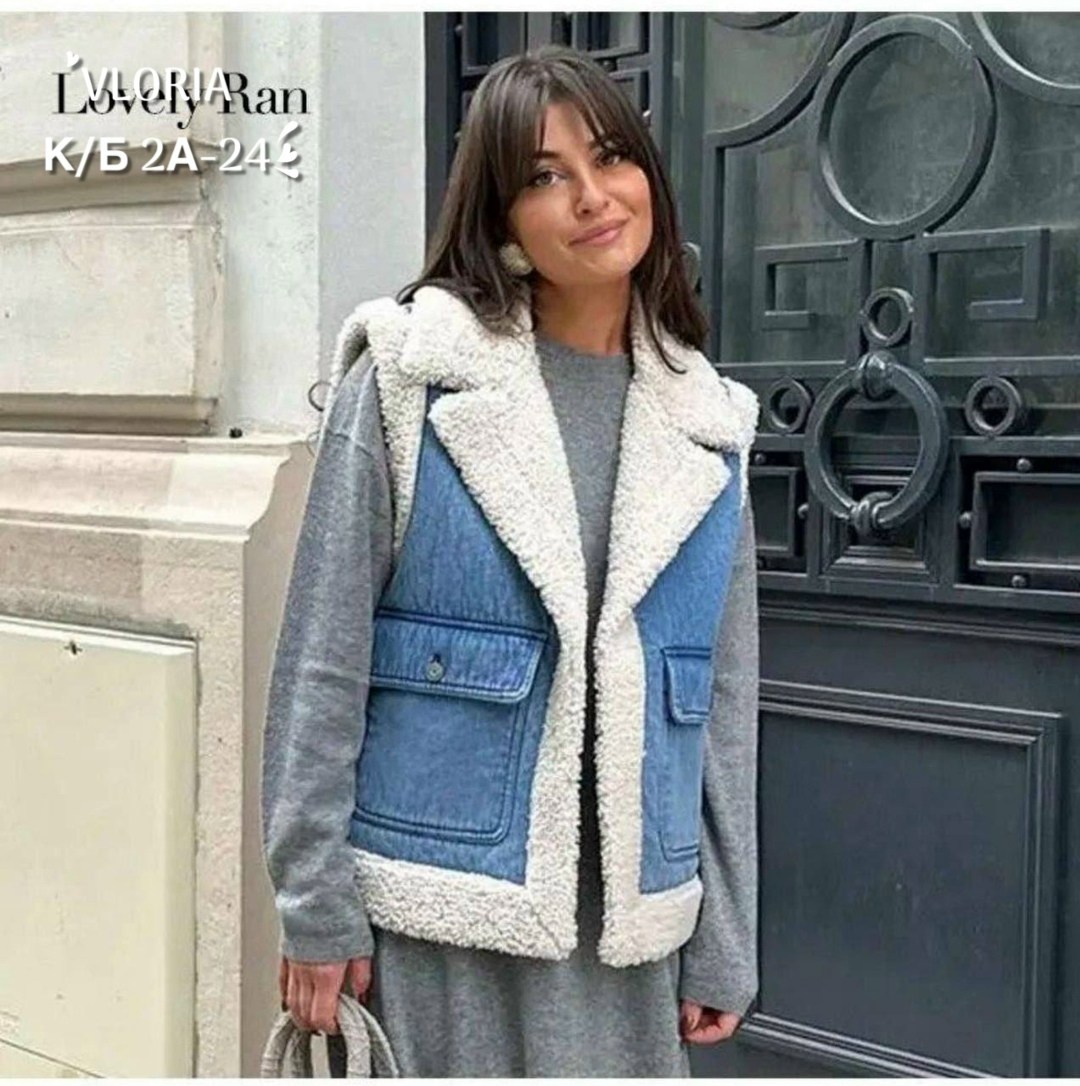 одежда зимняя,жилет джинсовый,жилет меховой,теплый жилет,женские зимние куртки