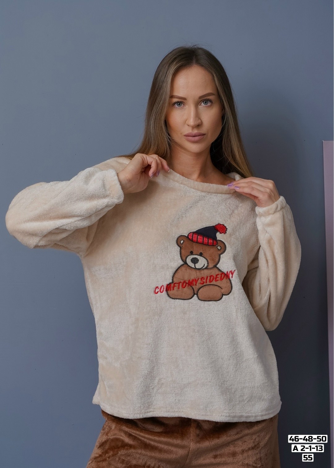 теплая пижама,пижама женская,пижама женская теплая,плюшевая пижама,комплект пижама