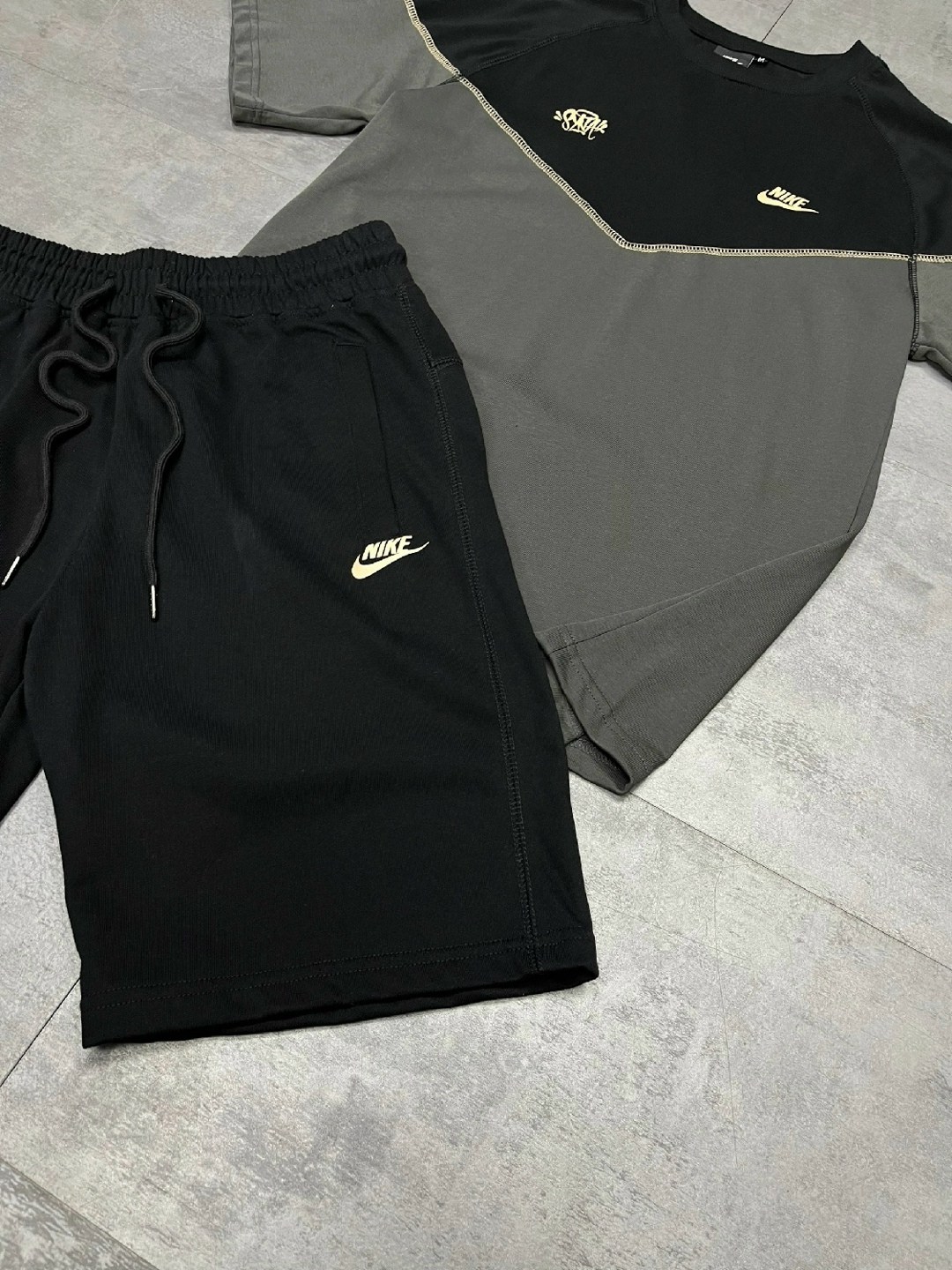 спортивные костюм с шортами,спортивный костюм мужской летний футболка и шорты,костюм nike,спортивный костюм с шортами nike,комплект футболка шорты