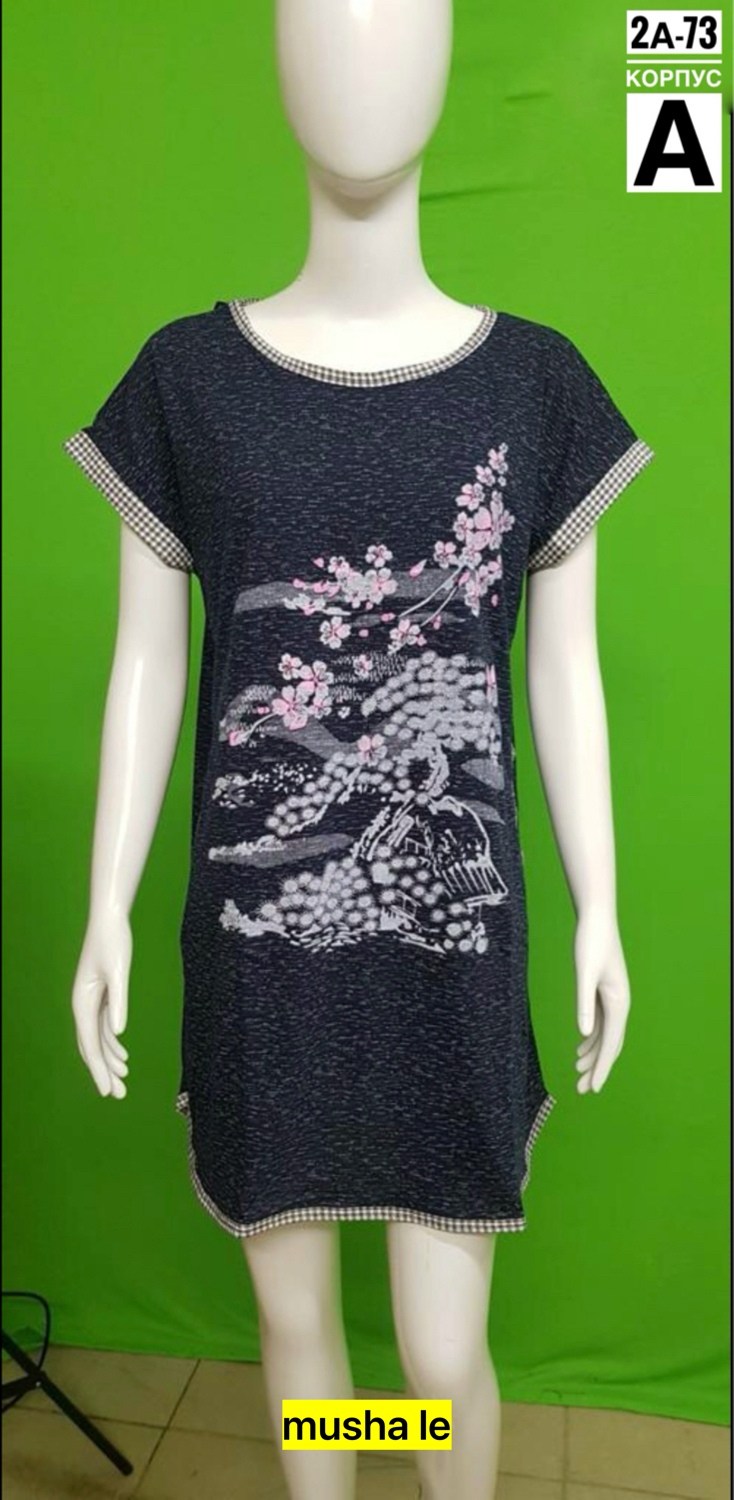 туника женская,туника женская домашняя,домашняя туника,туника 42 размер, арт. 11215,туника женская платье домашнее