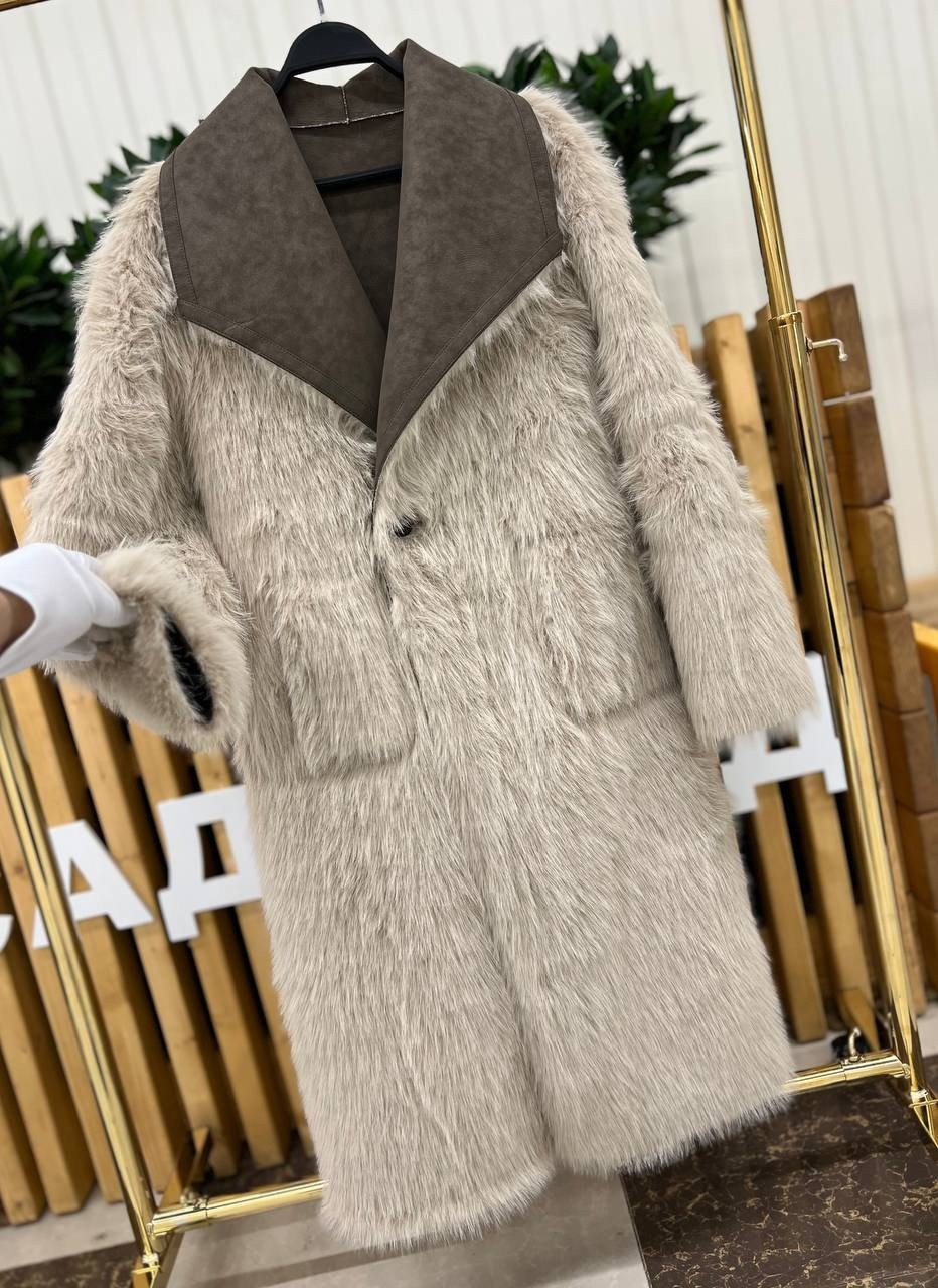 дубленка женская,стильная дубленка,пальто зимнее,длинное пальто,дубленка двухсторонняя