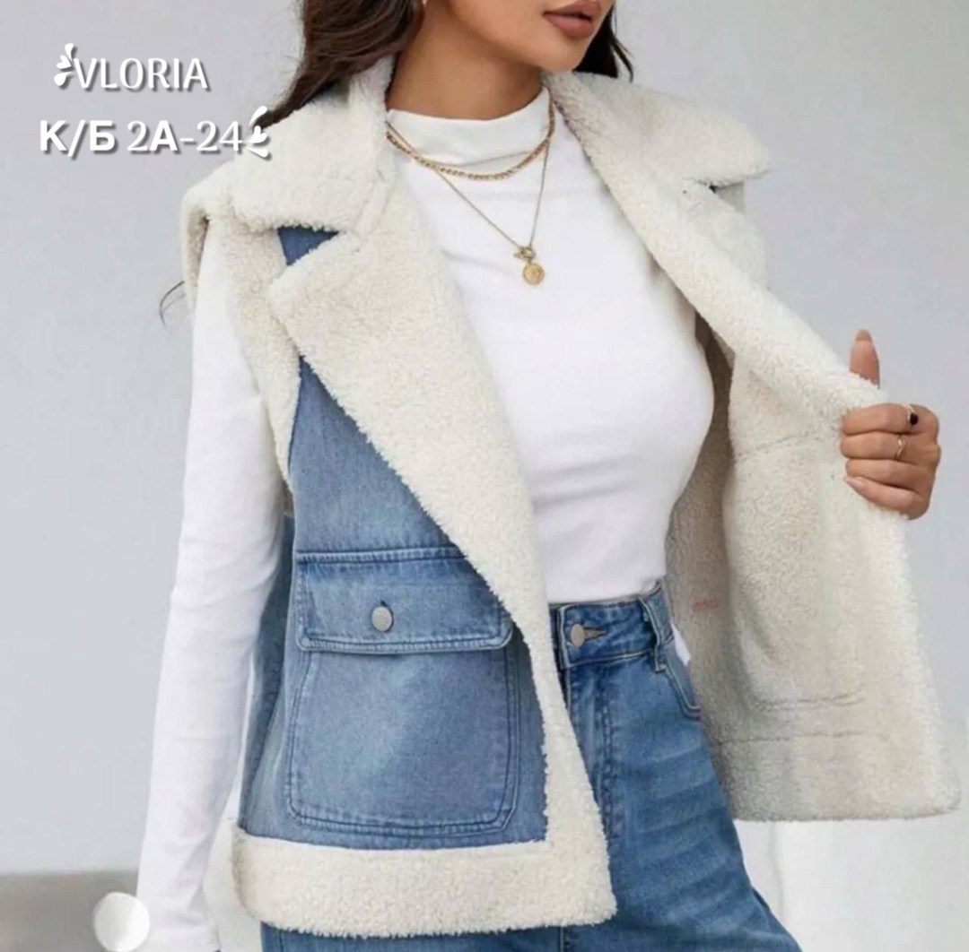 одежда зимняя,жилет джинсовый,жилет меховой,теплый жилет,женские зимние куртки