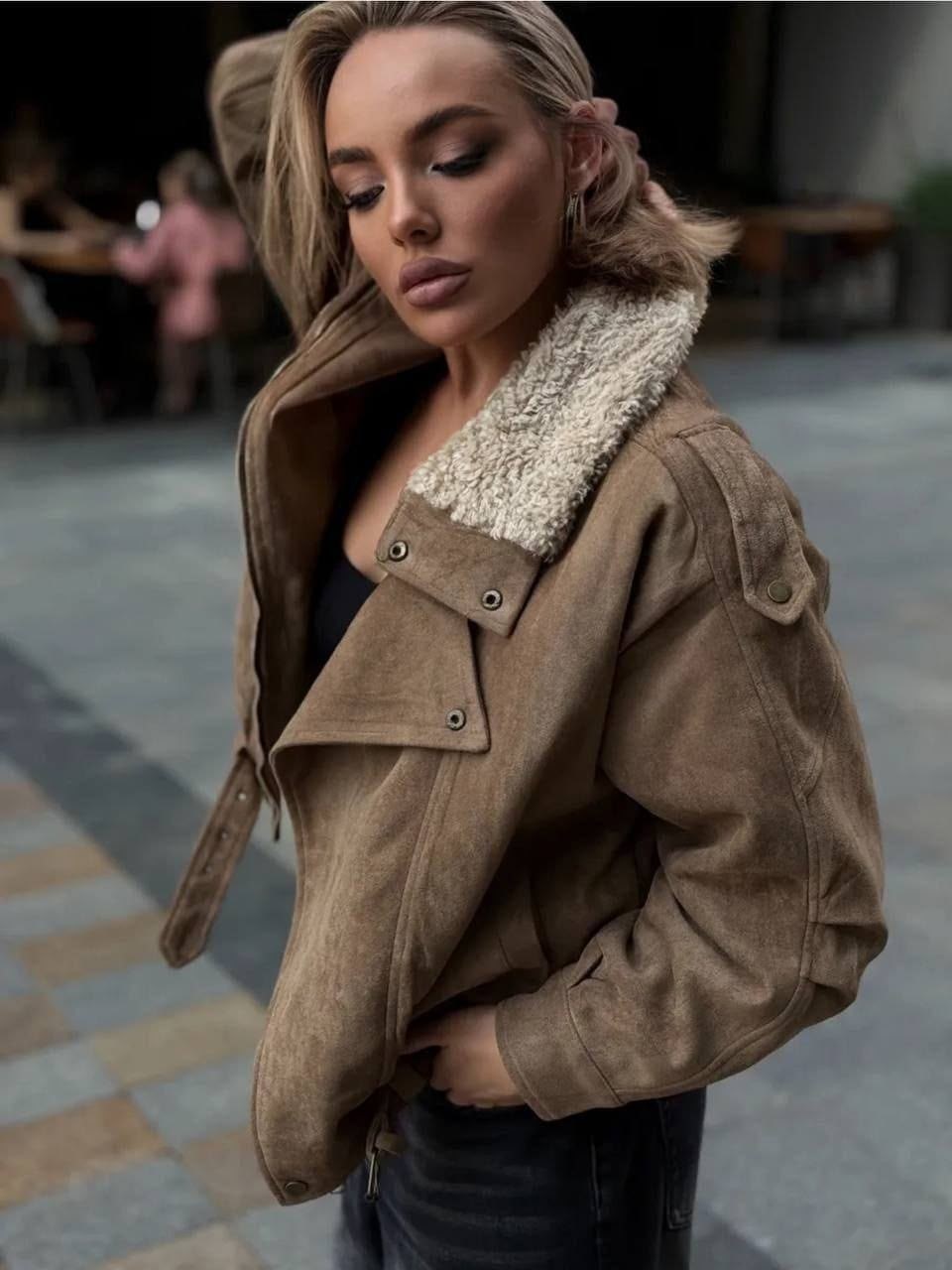 куртка из искусственной замши,куртка из замши,замшевая куртка,теплая куртка,вельветовая куртка