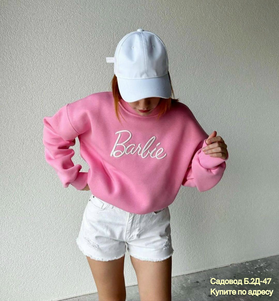 свитшот барби,модные свитшоты,свитшот женская,свитшоты женские,свитшот для девочек