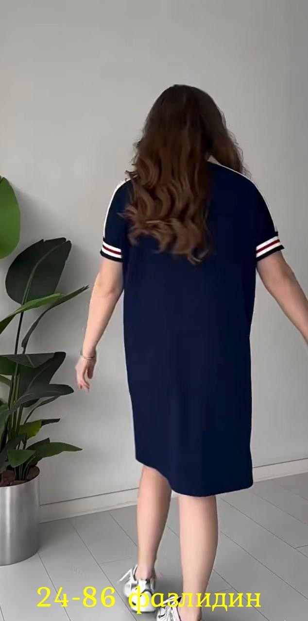 платье из мягкого трикотажа,трикотажное платье поло,платье трикотажное,платье спортивное женское,платье туника