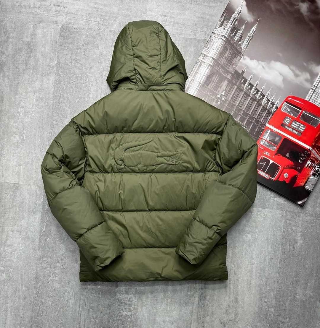пуховик lacoste,куртка мужская lacoste хаки,мужская зимняя куртка,зимние куртки,мужские пуховики lacoste