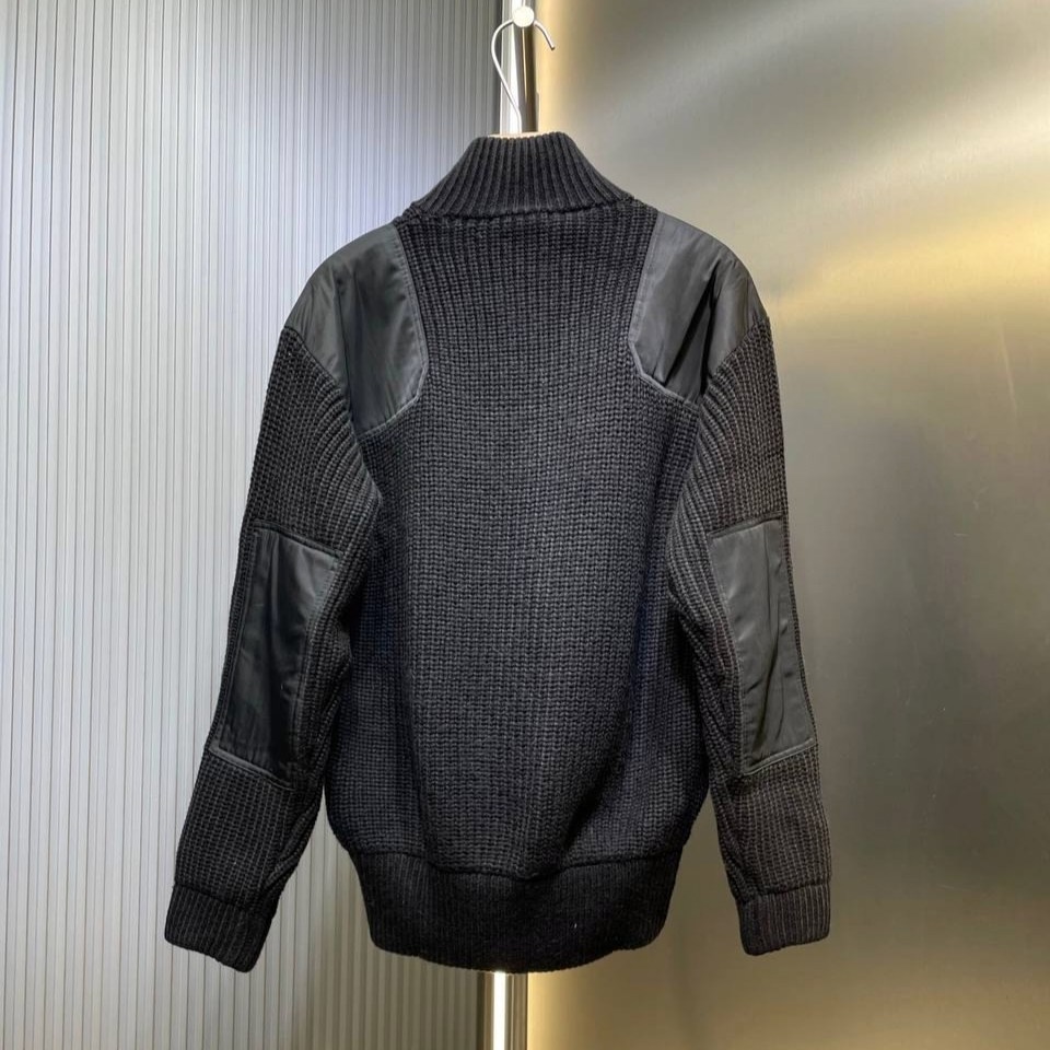 бомбер prada,куртка бомбер,кардиган мужские,черный кардиган,мужские свитера