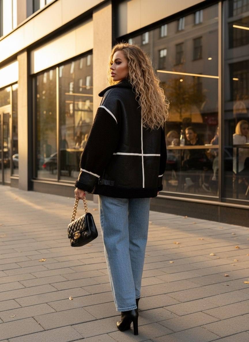 стильная дубленка,женская дубленка,дубленка авиатор зимняя,дубленка удлиненная,модные дубленки