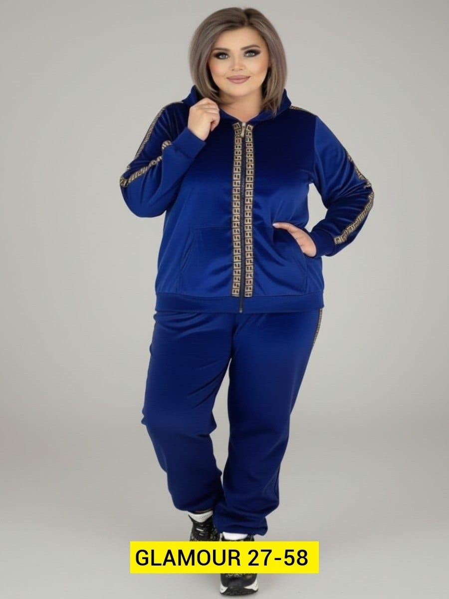 спортивный костюм женский велюровый большой размер,велюровый спортивный костюм для полных женщин,на полных велюровый спортивный костюм,спортивный женский костюм больших размеров,велюровый спорт костюм
