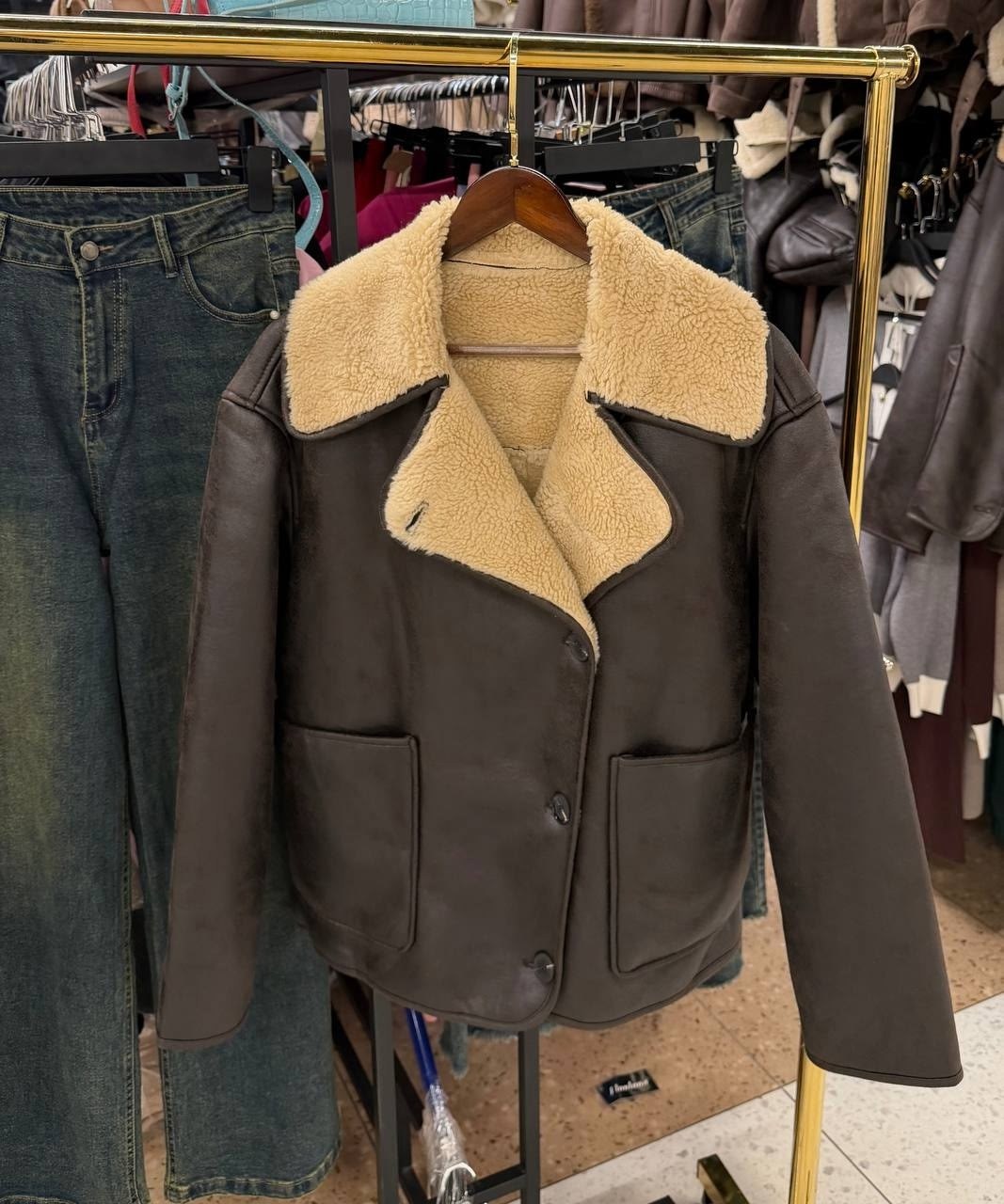 куртка из овчины,куртка дубленка,меховая куртка,мужская дубленка,мужская куртка авиатор