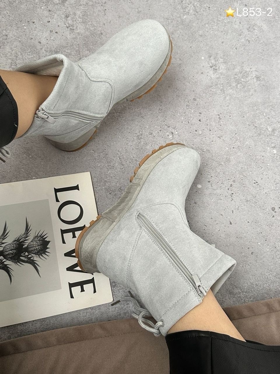 ,угги женские, женская зимняя,баленсиага замшевые зимние ботинки,модные угги