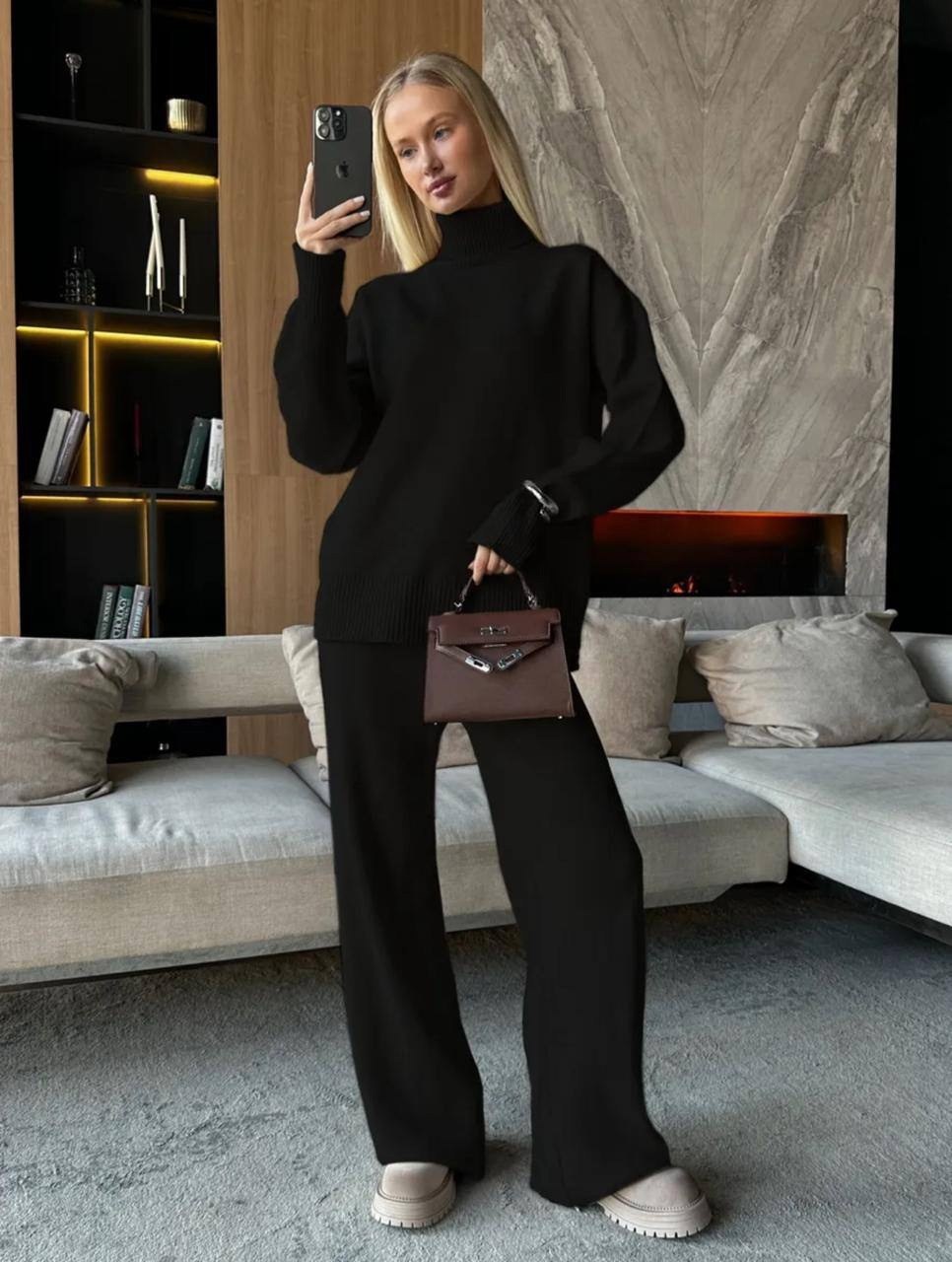 модные свитера,трикотажные костюмы,свитер с горлом,свитер,свитер базовый