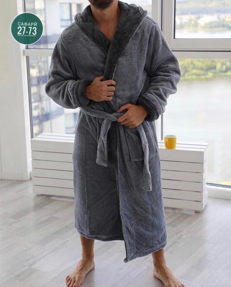 мужской махровый халат,халат мужской махровый с капюшоном,халат теплый домашний,халат мужской,мужской халат с капюшоном