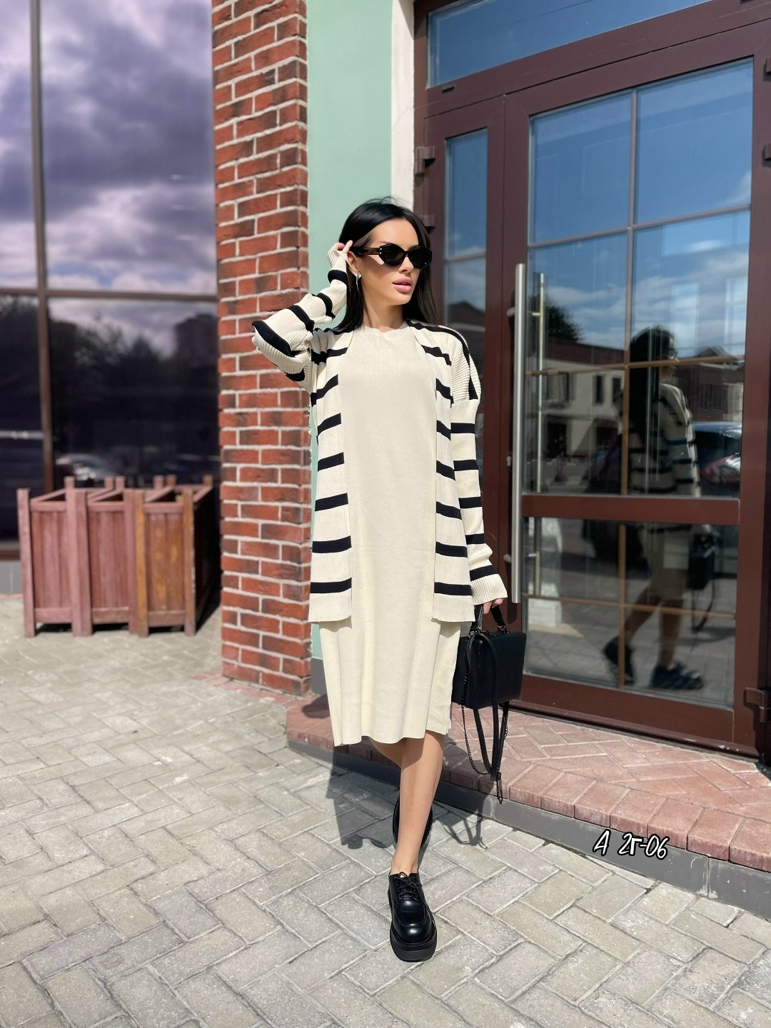 трикотажное платье,вязаное платье,платье женская,теплое платье,трикотажное платье в полоску