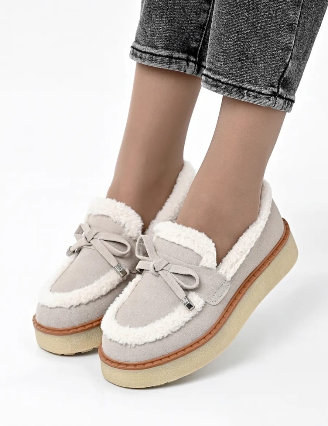 , женская,лоферы с мехам,лоферы женские замшевые,лоферы женские зимние