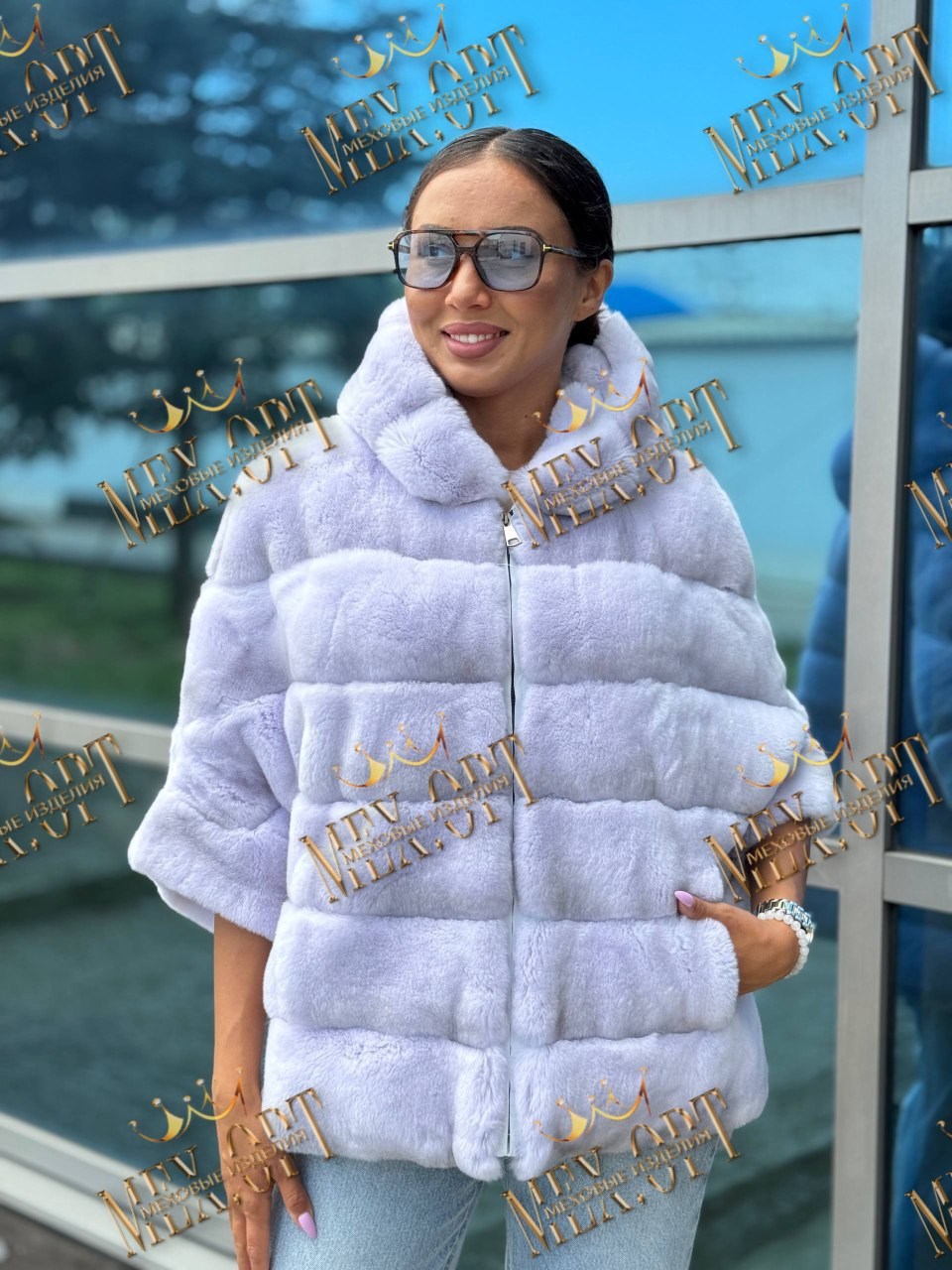 шуба голубая норка symetrie,шуба из бобрика,шуба кролик рекс летучая мышь,шуба из кролика,женская шуба