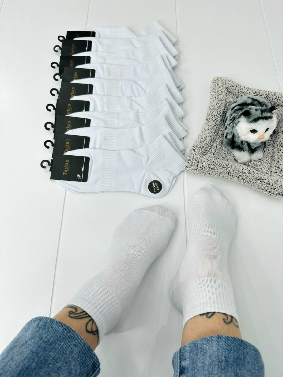 мужские носки turkan,носки туркан производитель,носки turkan,носки мужские turkan короткие,носки turkan sport socks 681б белые