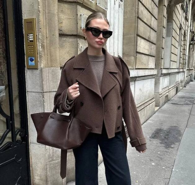 элегантные пальто,модное пальто,короткое пальто,модные образы