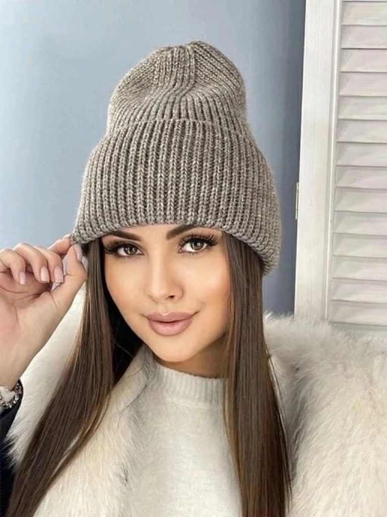 шапка женская,шапка вязаная женская,модные женские шапки 2025г,шапка для женщин,женская вязанная шапка