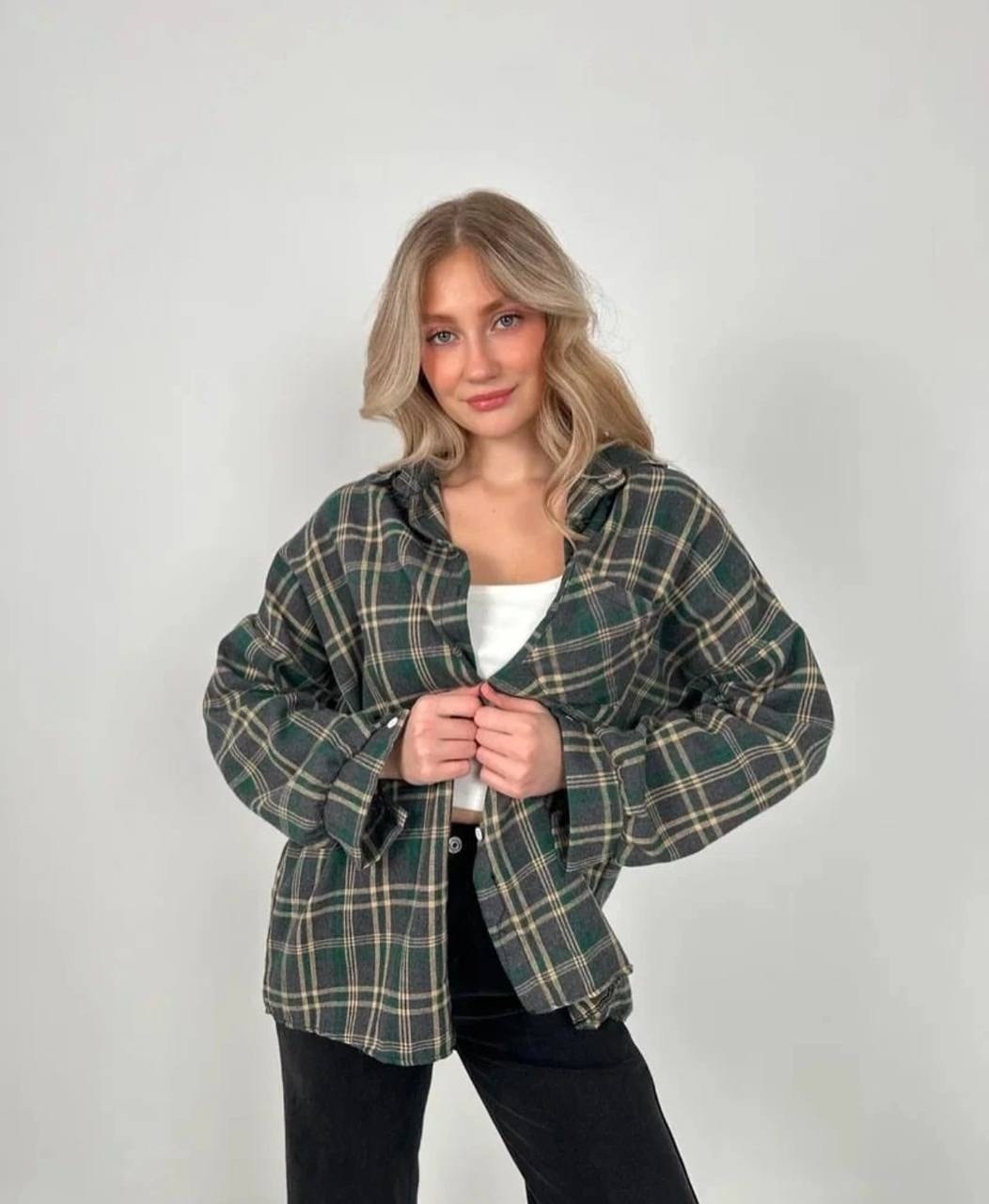 рубашка оверсайз женская в клетку,рубашка женская в клетку теплая оверсайз,теплая рубашка оверсайз в клетку,рубашка оверсайз в клетку,рубашка женская в клетку