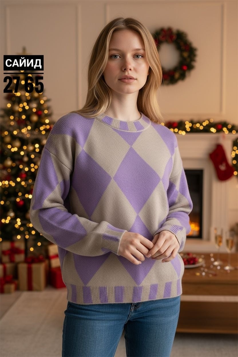 вязаные свитера женские,свитер,джемпер с ромбами,женская кофта