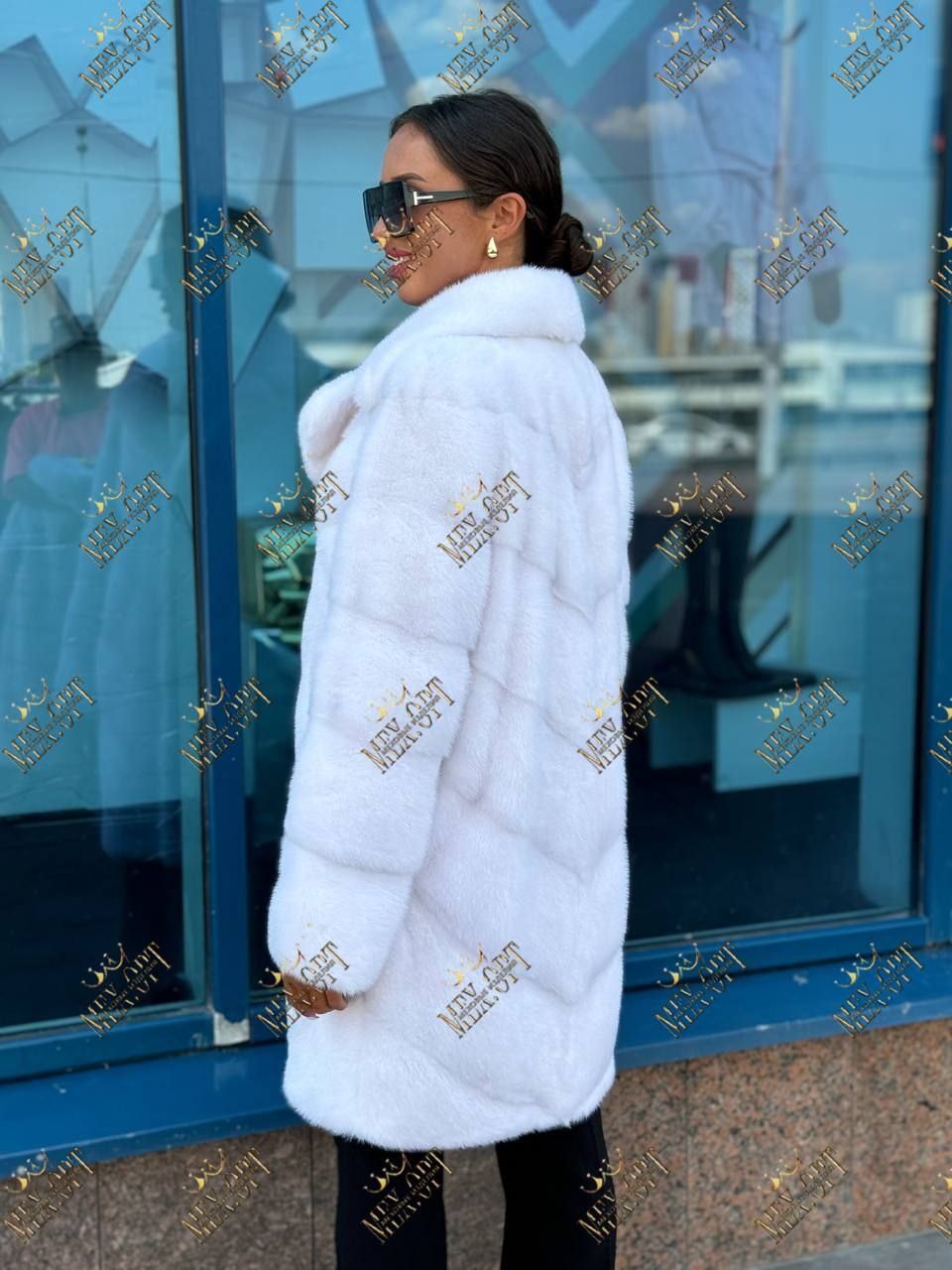 белая норковая шуба,норковые шубы,шуба белая норка,белая шуба из норки,белая шуба