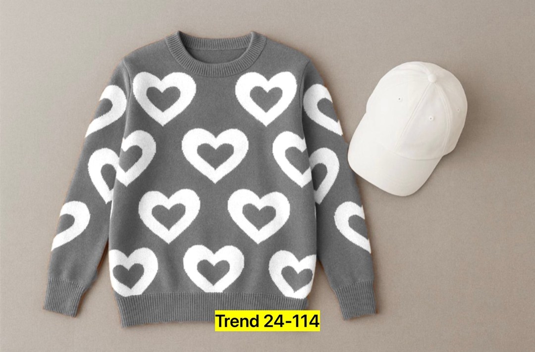 вязаный свитер с сердечками,свитер с сердечками женский,свитер для девочек,свитера вязаные,свитер
