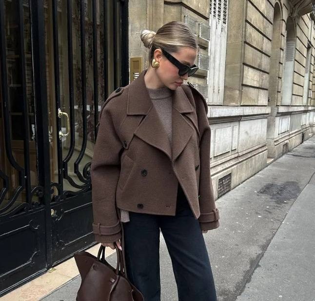элегантные пальто,модное пальто,короткое пальто,модные образы