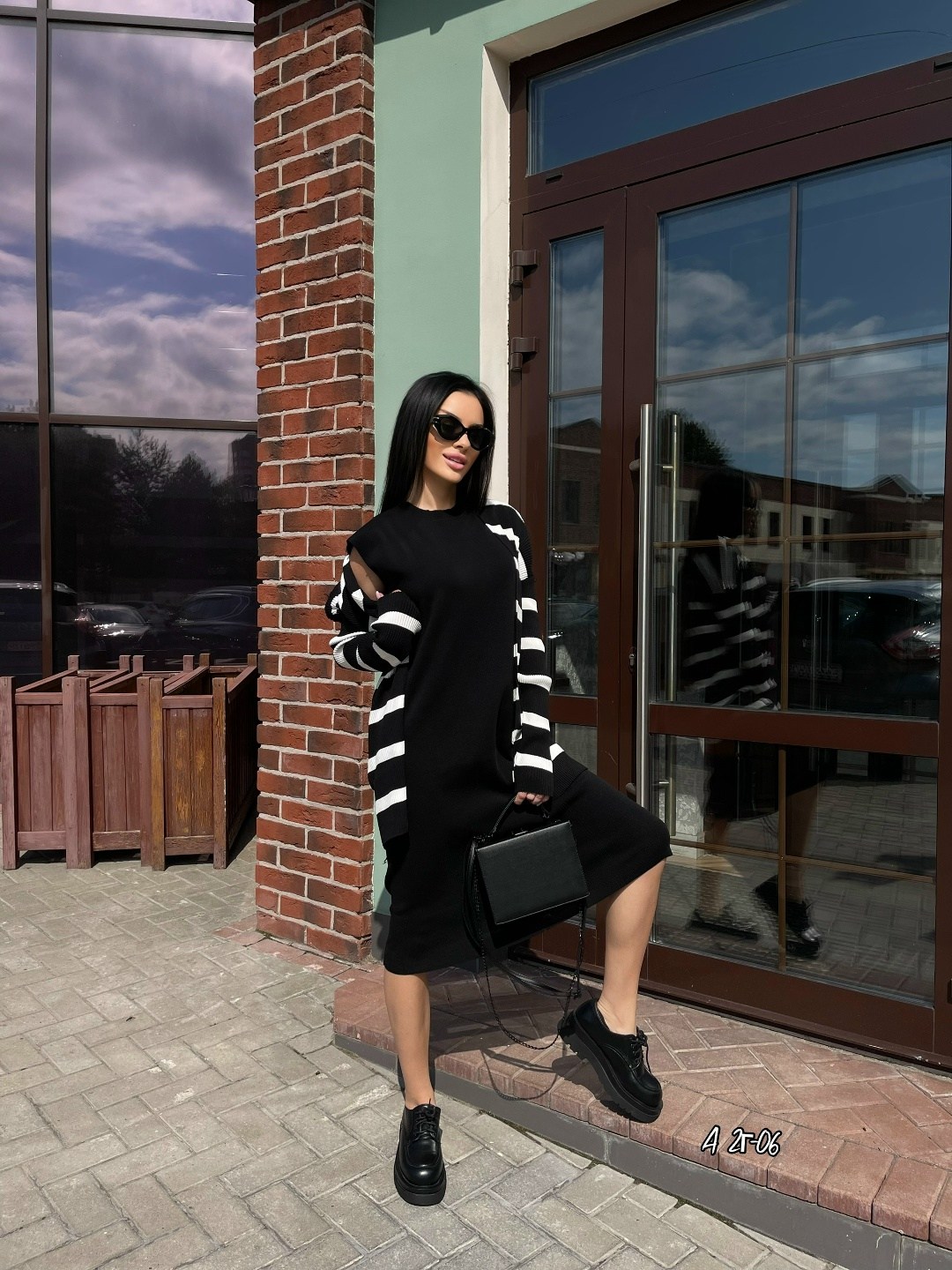 трикотажное платье,вязаное платье,платье женская,теплое платье,трикотажное платье в полоску