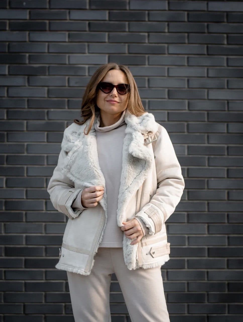 дублёнка авиатор,дубленка женская,зимняя дубленка женская,стильная дубленка,дубленка авиатор женская