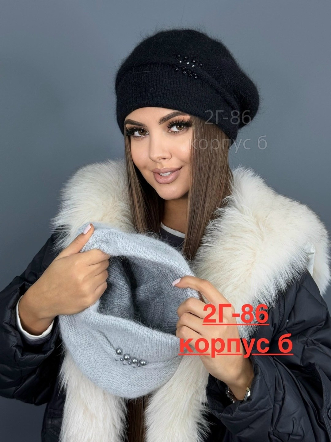 женская шапка,женская шапка из ангоры,шапка для женщин,берет,женские береты