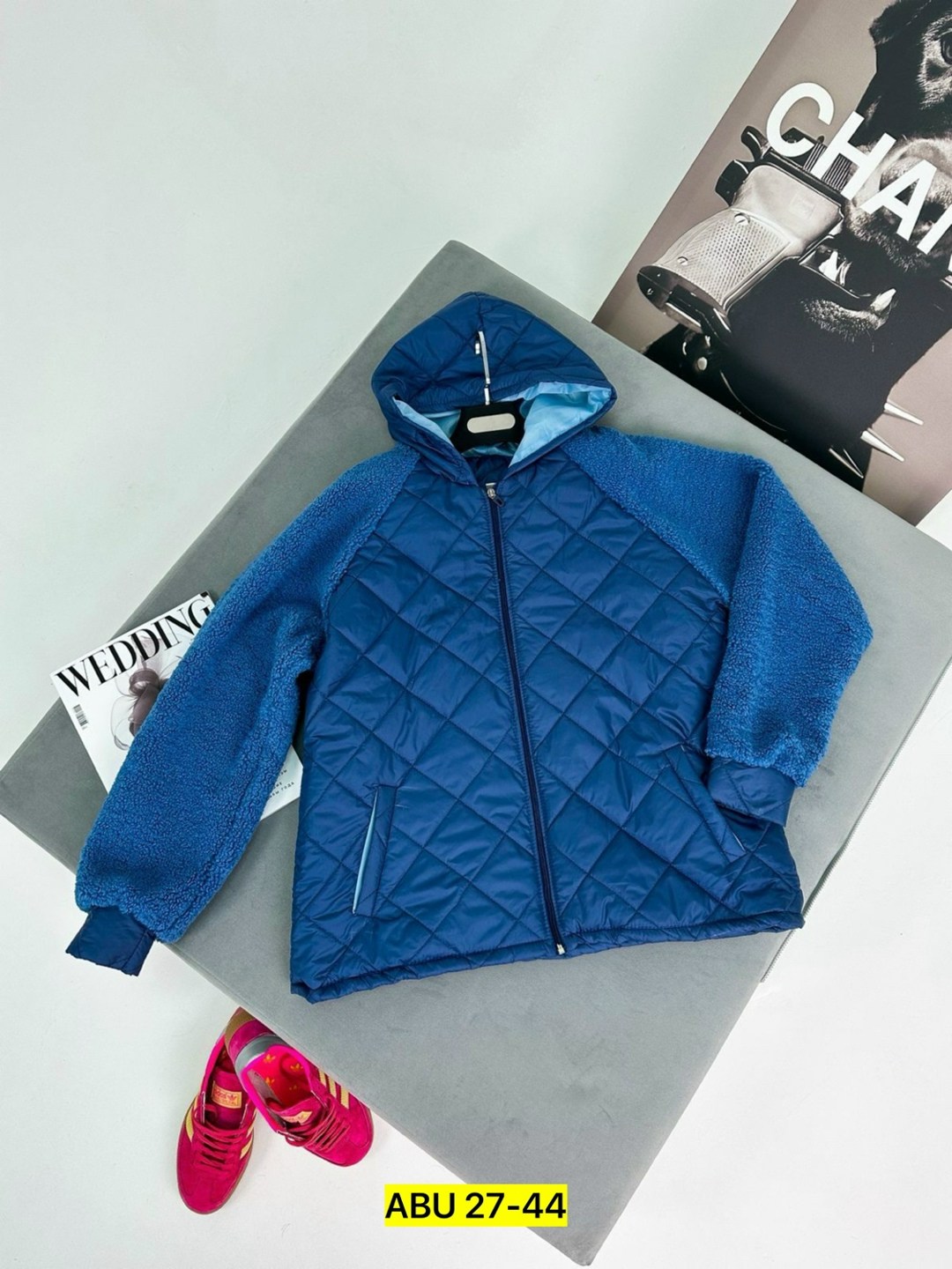 куртка теплая,куртка стильная,куртка модная,курточка демисезонная,женская куртка зарина демисезонная стеганная голубая