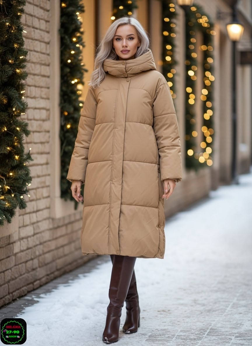 стильные пуховики,женские пуховики,пуховик,демисезонный пуховик,бежевый пуховик