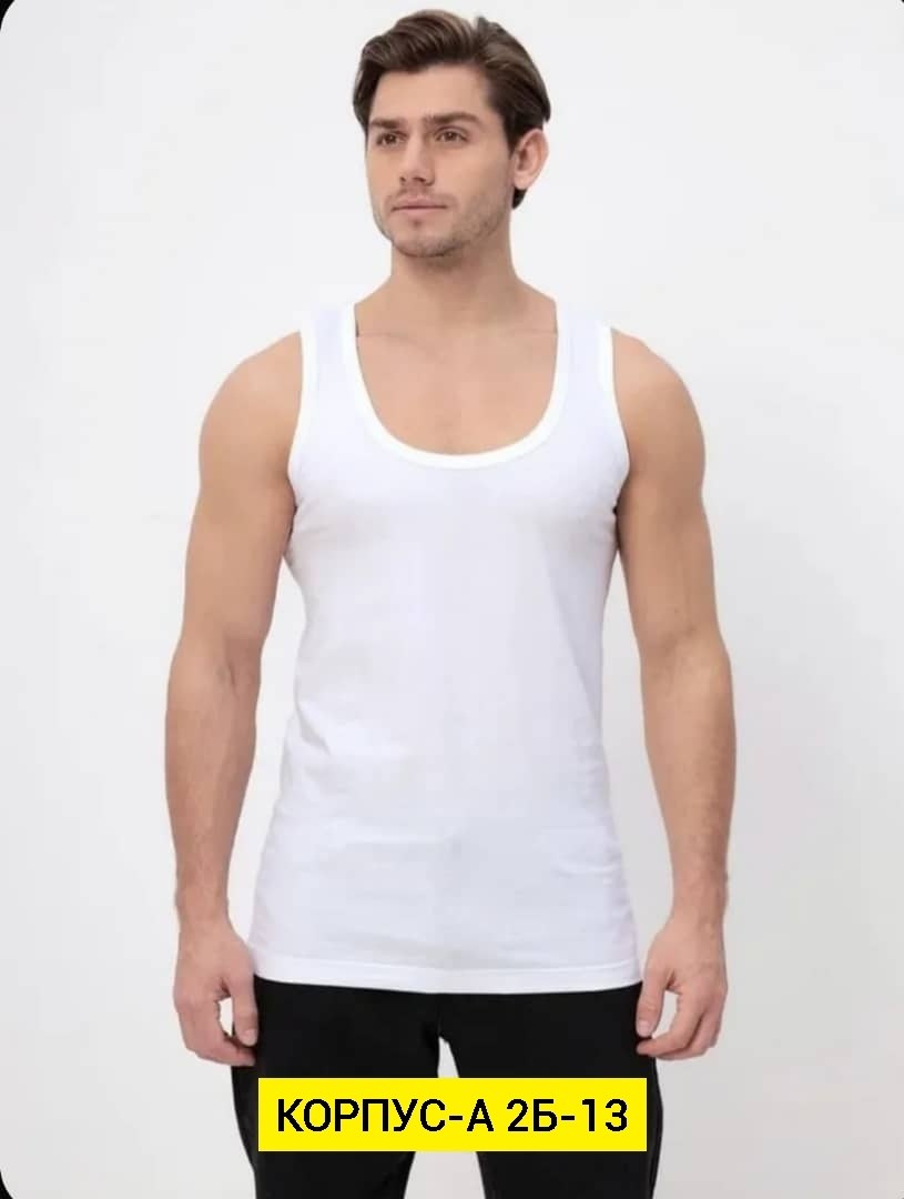 белая майка мужская,мужская майка,мужская майка без рукавов,майка,майка без рукавов