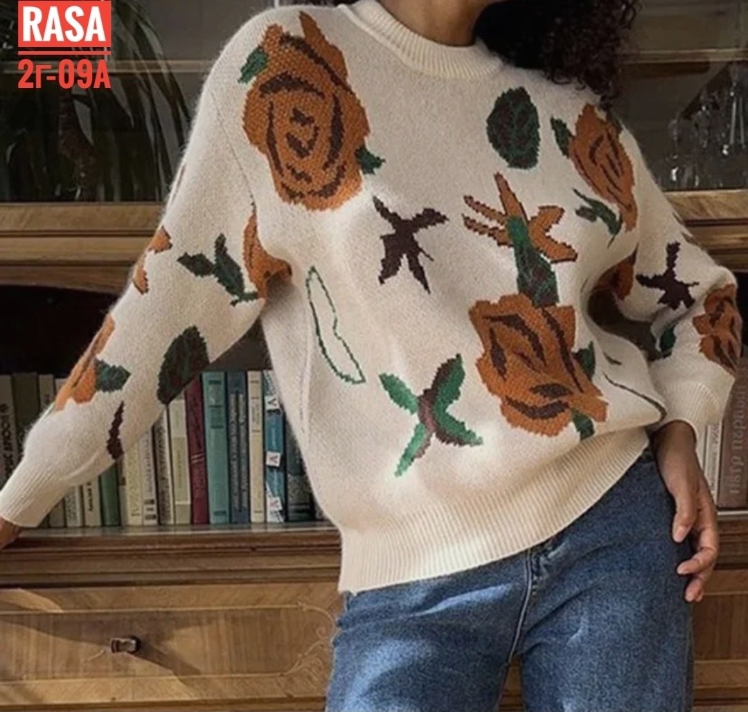 женские вязаные свитера,женские свитера,модные свитера,свитер,свитер с принтом