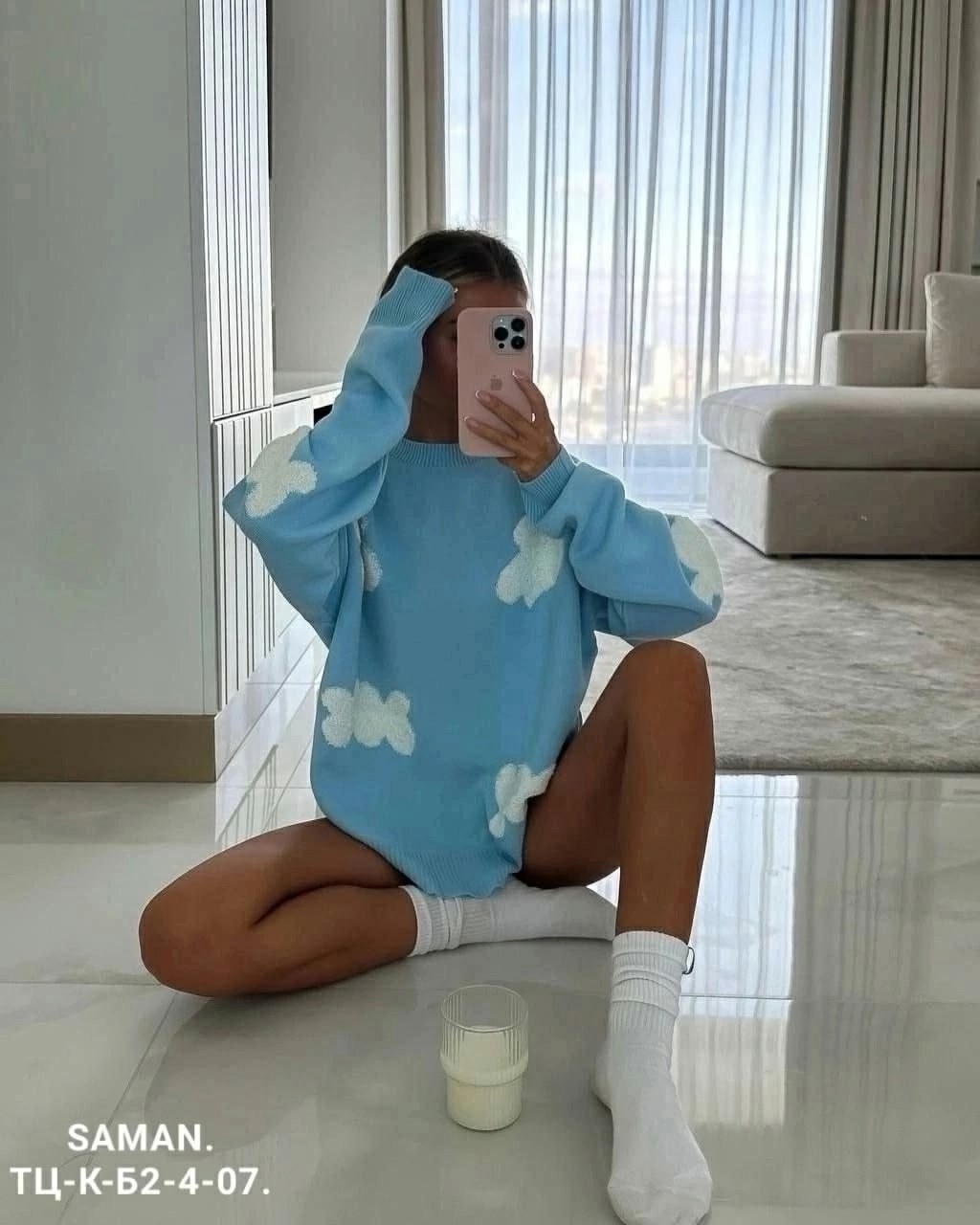 свитер облачко,свитера женские,женская кофта,свитер туника вязаный оверсайз,вязаные свитера женские