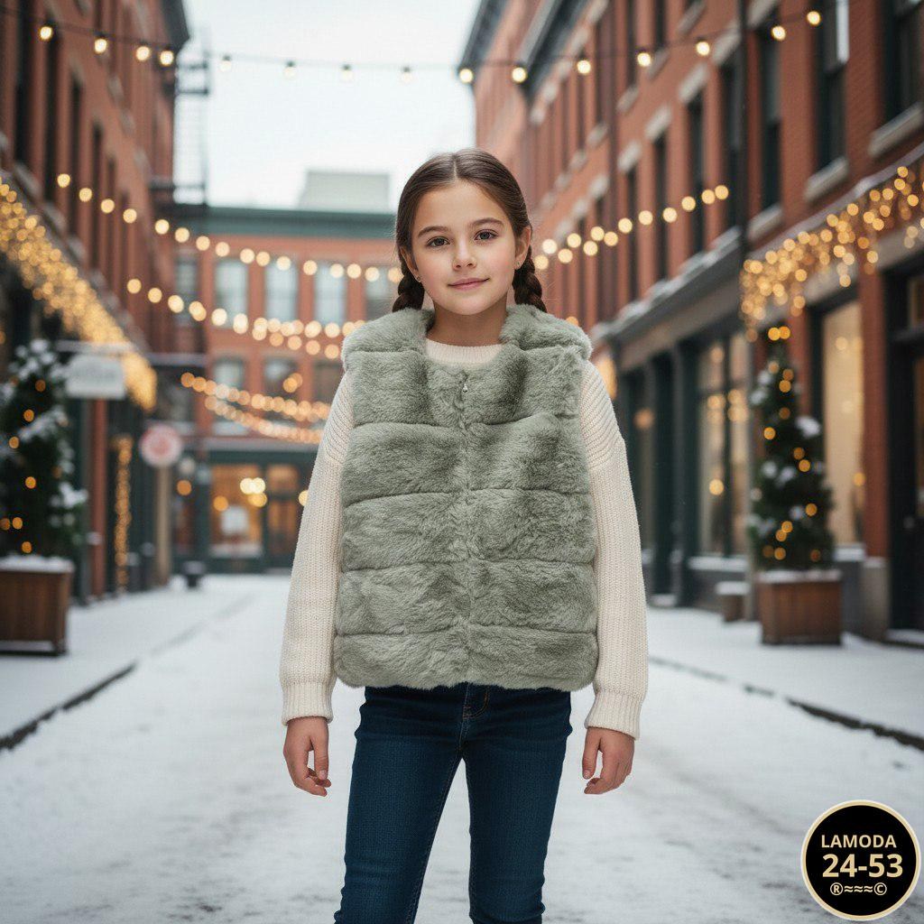 меховая жилетка,меховая жилетка для девочки,меховая жилет,жилет детский меховой,жилетка детская меховая