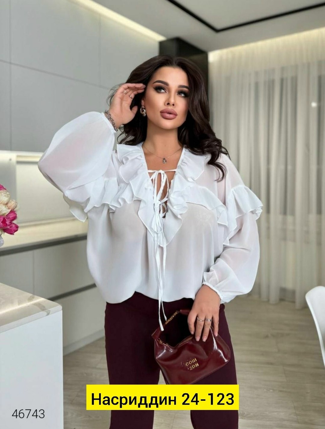 женские блузки и рубашки,рубашка шифон,женская блузка,женская блуза,блузка с оборками