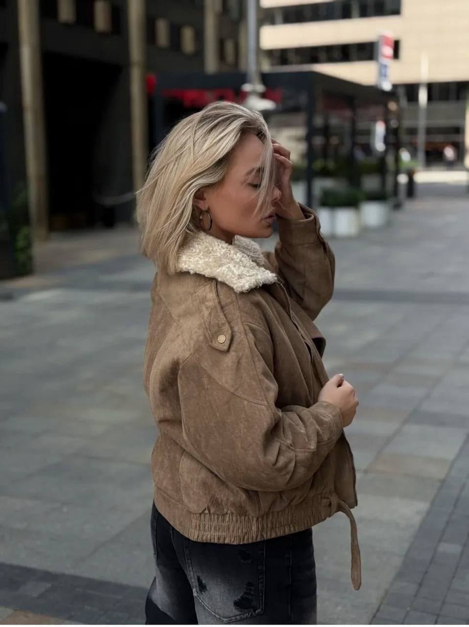 куртка из искусственной замши,куртка из замши,замшевая куртка,теплая куртка,вельветовая куртка