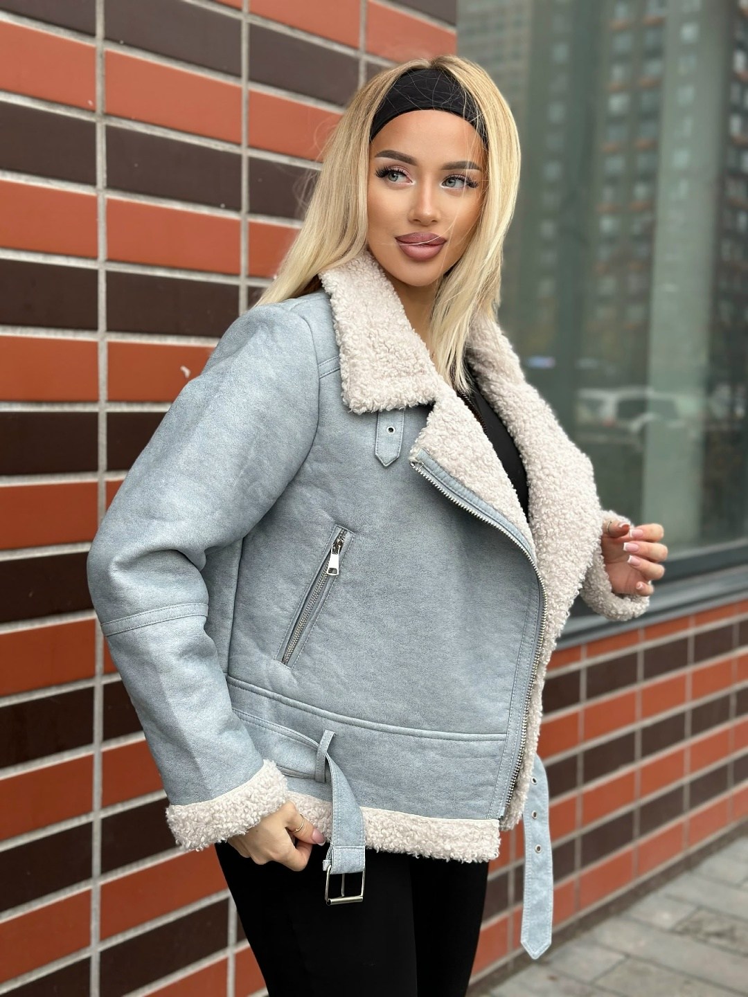 дубленка женская авиатор,женская дублёнка,стильная дубленка,дубленка женская зимняя авиатор,дубленка короткая
