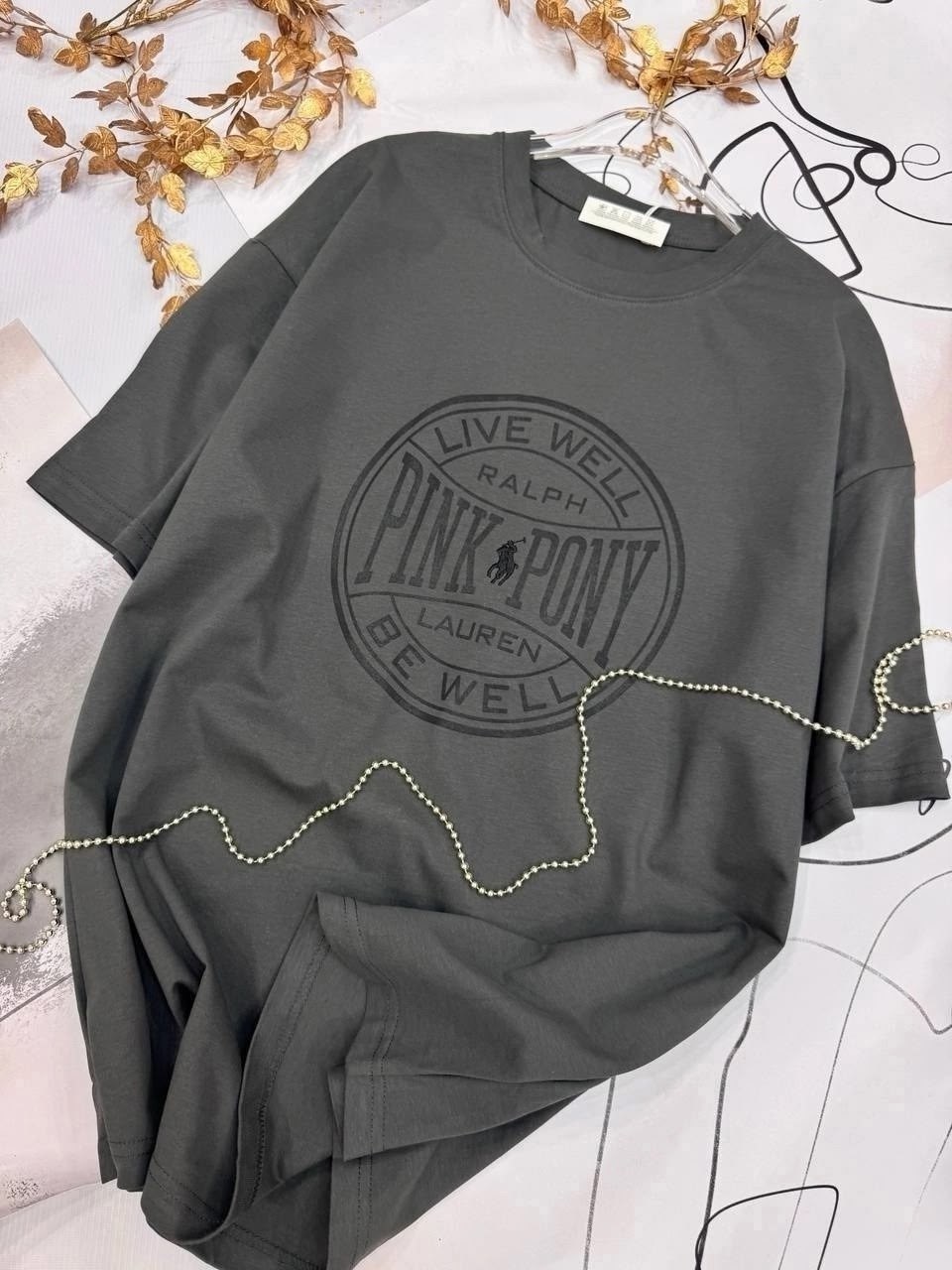 футболка свободного кроя,футболка balmain,футболка,футболка варенка с принтом