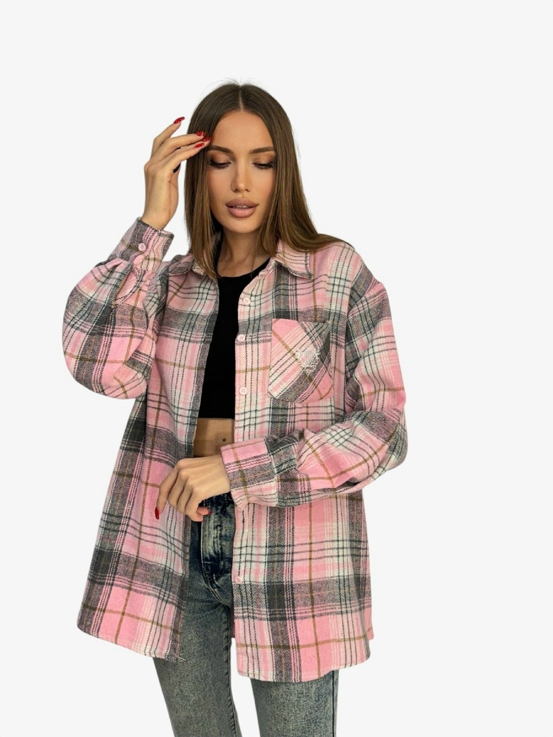 женская рубашка в клетку,рубашка клетка,клетчатая рубашка,повседневная рубашка,рубашка в клетку теплая