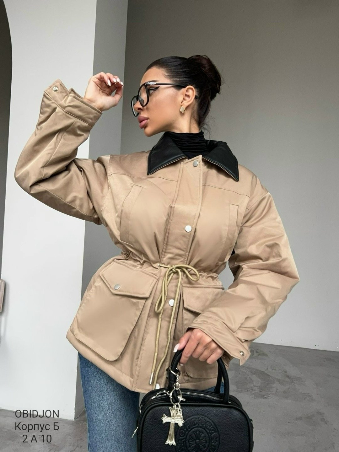 демисезонная куртка,женская куртка,куртка с поясом,оверсайз куртка,куртка