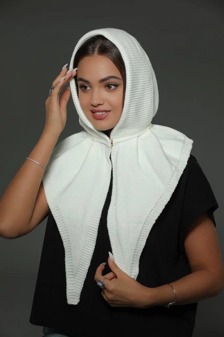 вязаная косынка,капюшон капор,женские платки,косынка женская,шарфы теплые женские