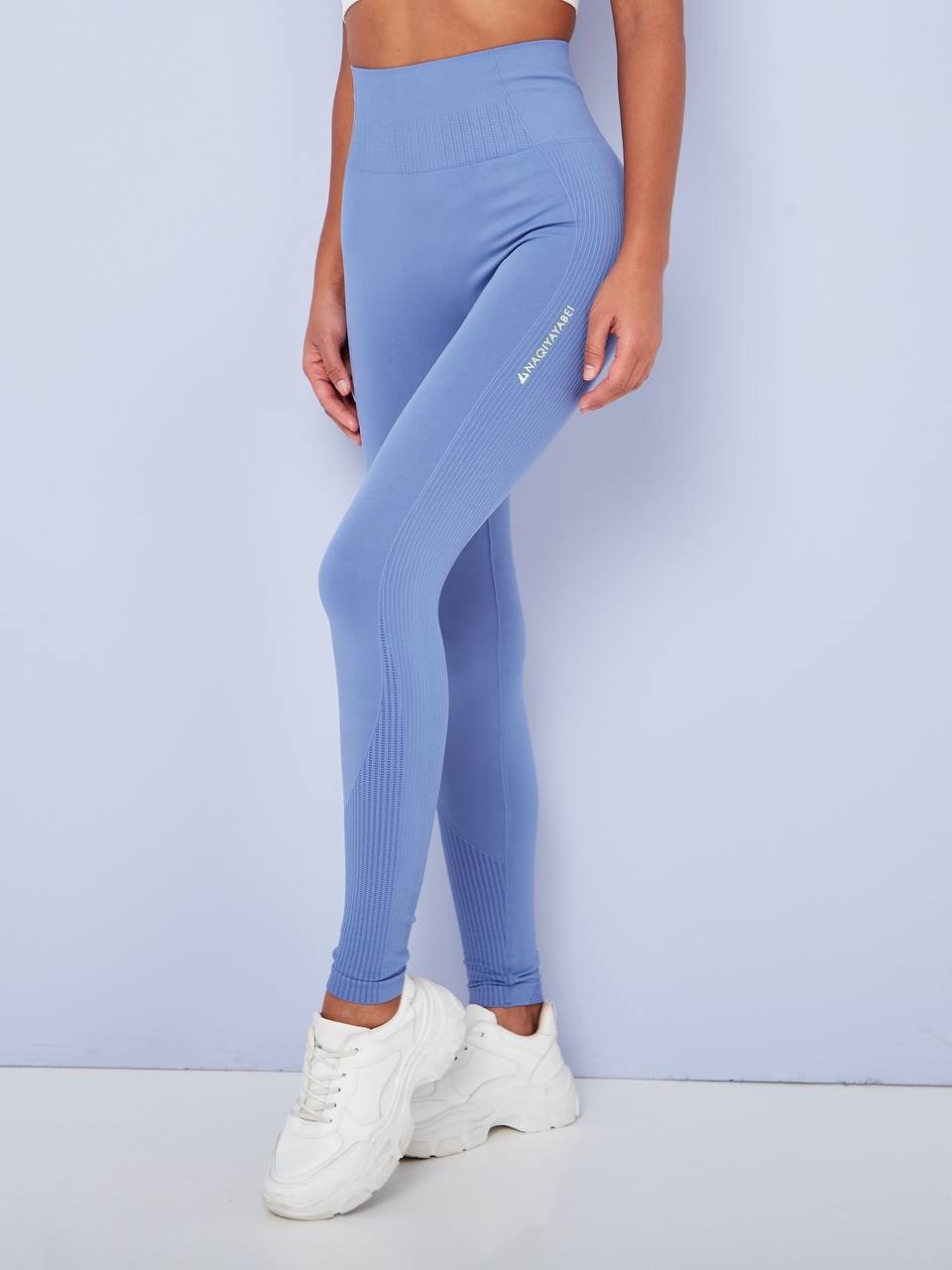 легинсы с высокой талией,легинсы женские,легинсы небесного цвета,джеггинсы женские с высокой посадкой,спортивные легинсы