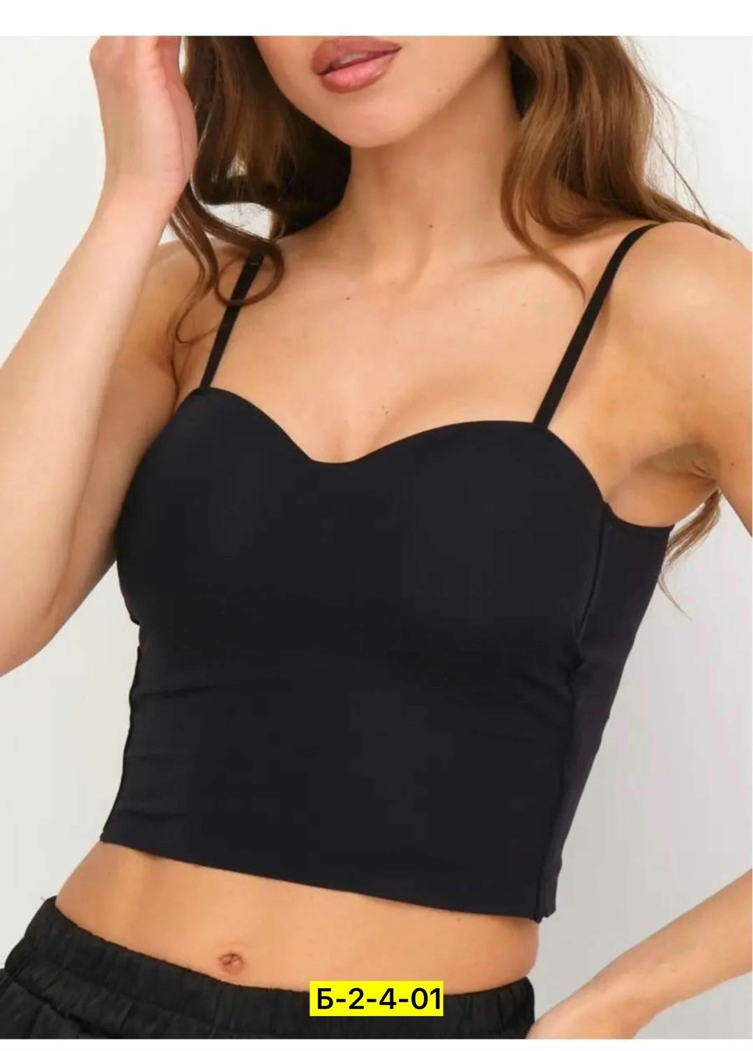 кроп топ женский черный,топ женский черный,топ женский,кроп топ без лямок,топ женский с чашками